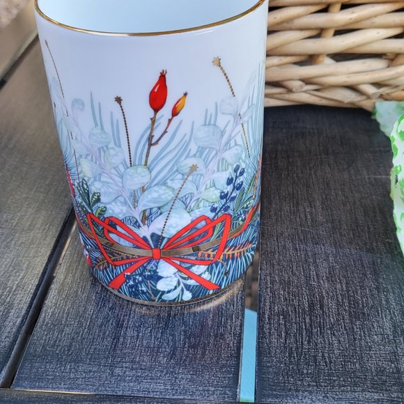 Lomonosov Imperial Bone China Porcelain Coffee Mug Idyll Kalenda 400 Ml/14.1 Fl. - Picture 3 of 11